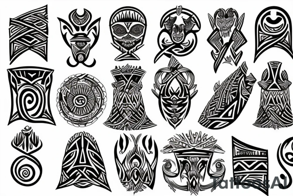 Trident tattoo idea