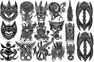 Trident tattoo idea