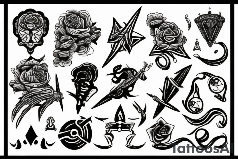 Trident tattoo idea