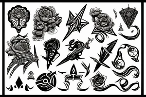 Trident tattoo idea