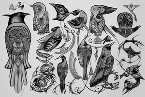 Horus tattoo idea