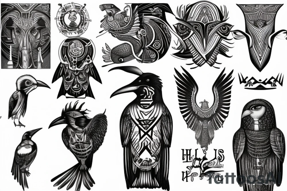 Horus tattoo idea