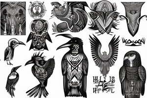 Horus tattoo idea