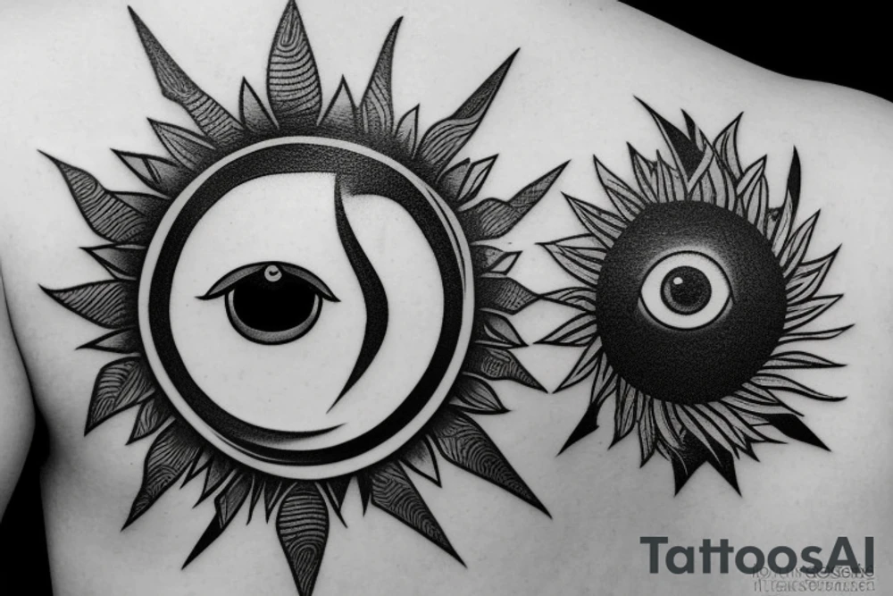 Horus eye tattoo idea