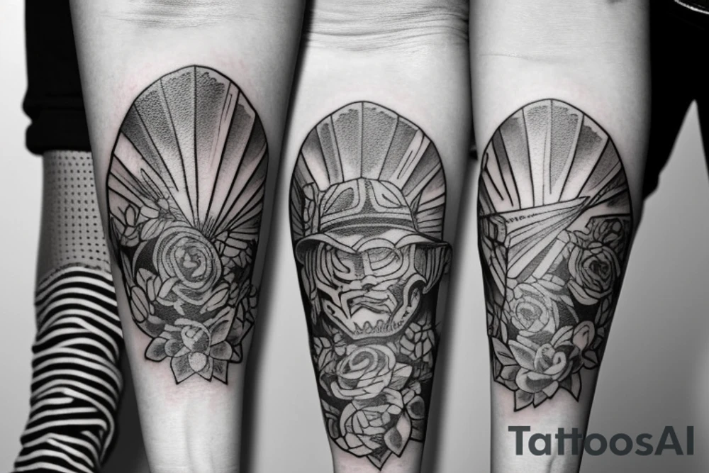 Forearm tattoo reminding me to continue even when things get hard tattoo idea