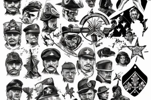 civil war in russia tattoo idea