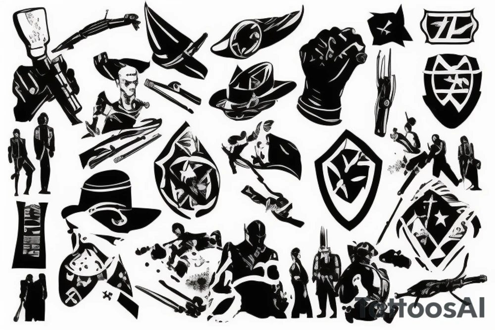 civil war tattoo idea