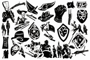 civil war tattoo idea