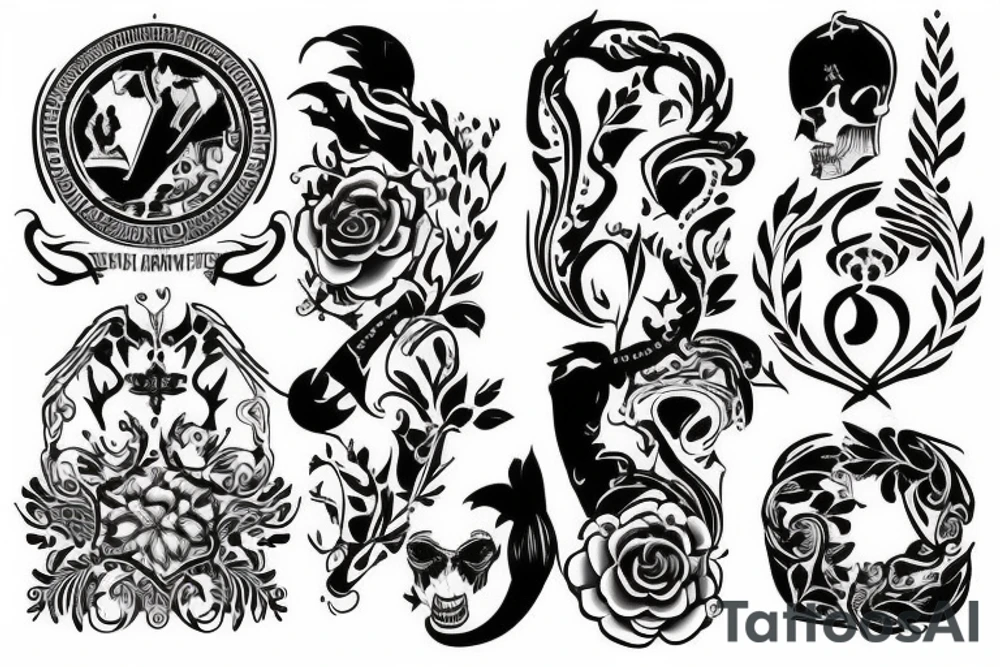 Ukraine. Show me the limitations and significance of life tattoo idea