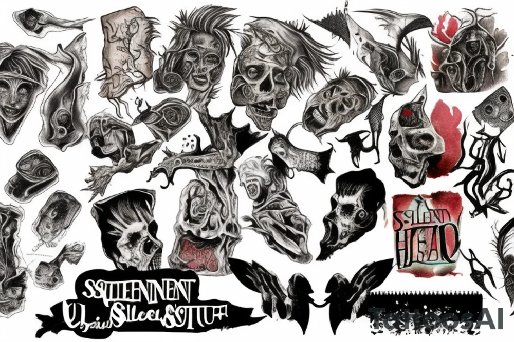 Silent hill tattoo idea