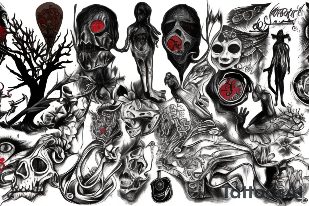 Silent hill tattoo idea