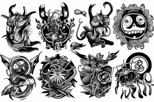 Mechanic animal tattoo idea