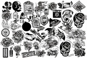 scool tattoo idea
