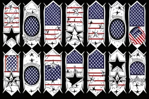 US Flag, Army, Military tattoo idea