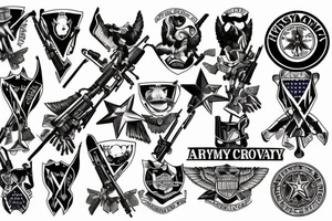 US Army 1st Cavalry tattoo idea