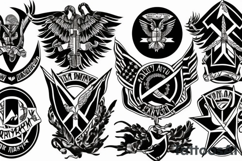 US Army 1st Cavalry tattoo idea