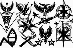 US Army 1st Cavalry tattoo idea