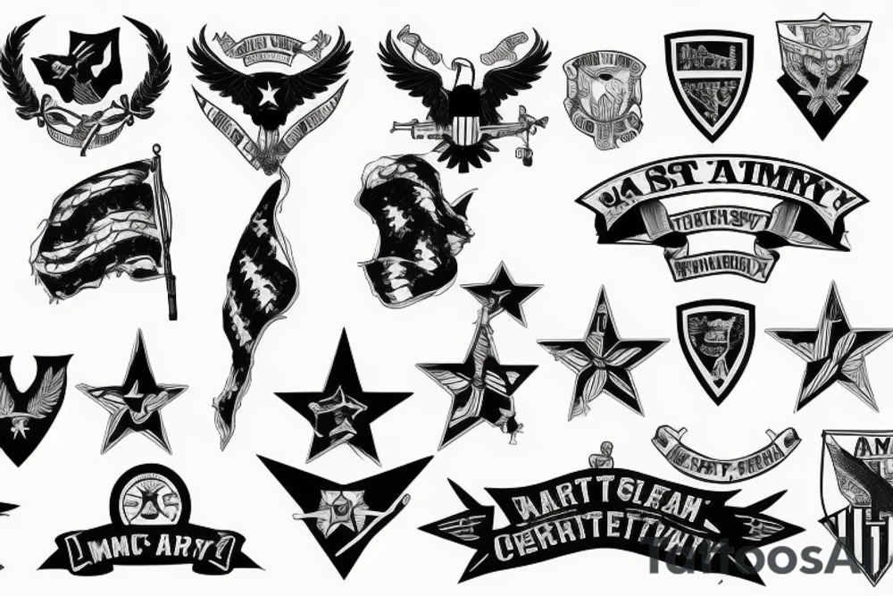 US Army 1st Cavalry tattoo idea