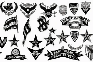 US Army 1st Cavalry tattoo idea