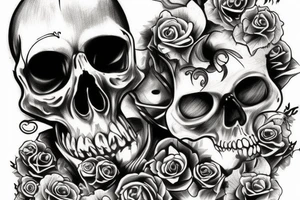 scull tattoo idea