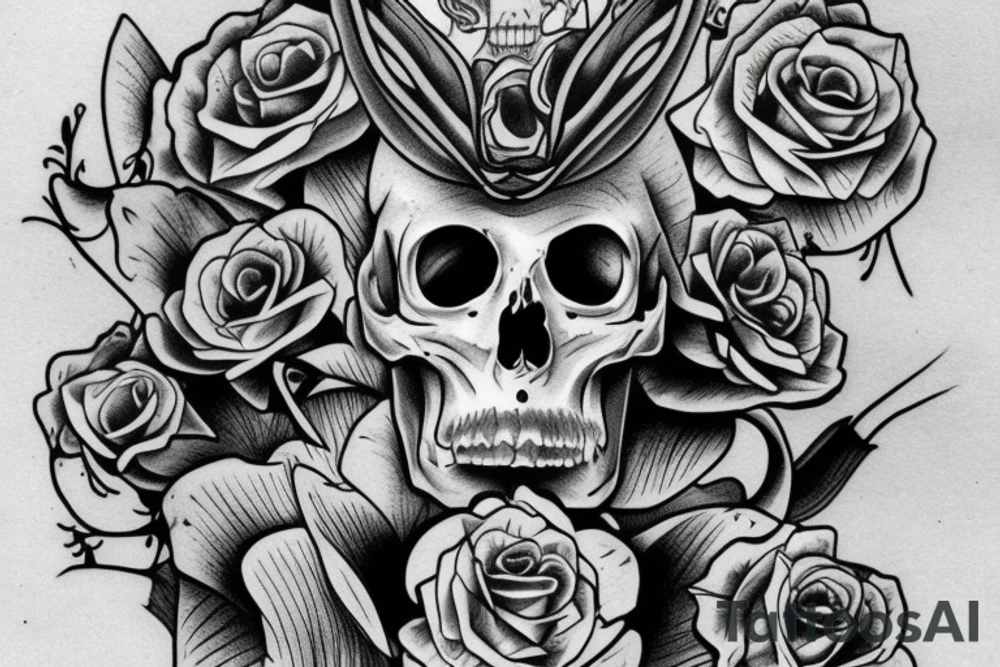 scull tattoo idea