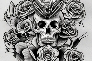 scull tattoo idea