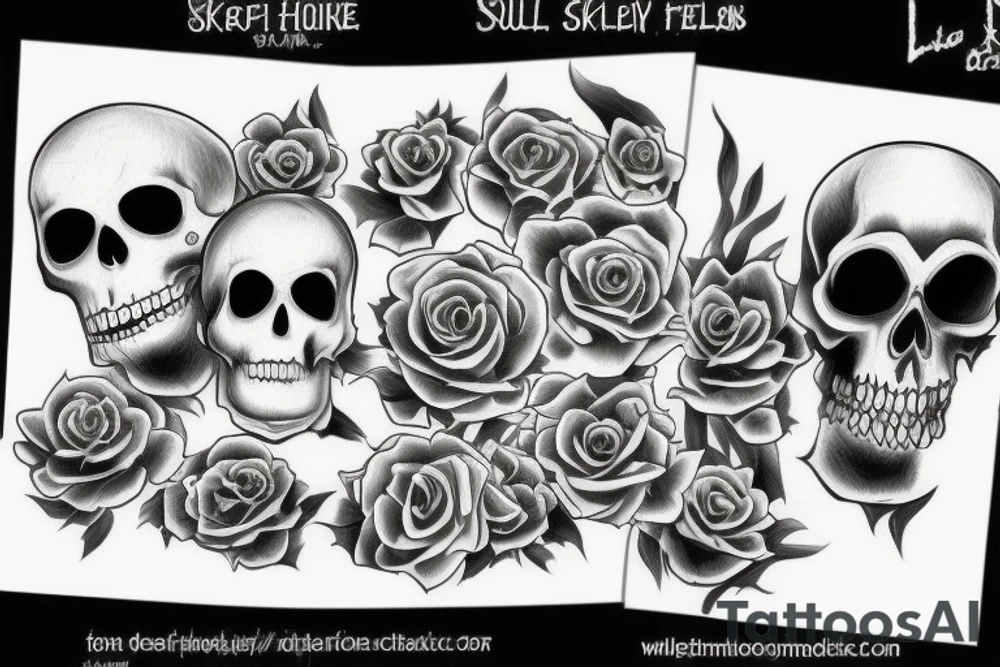 scull tattoo idea