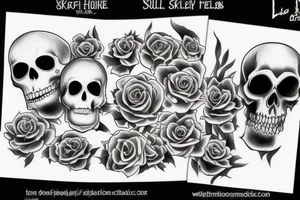 scull tattoo idea