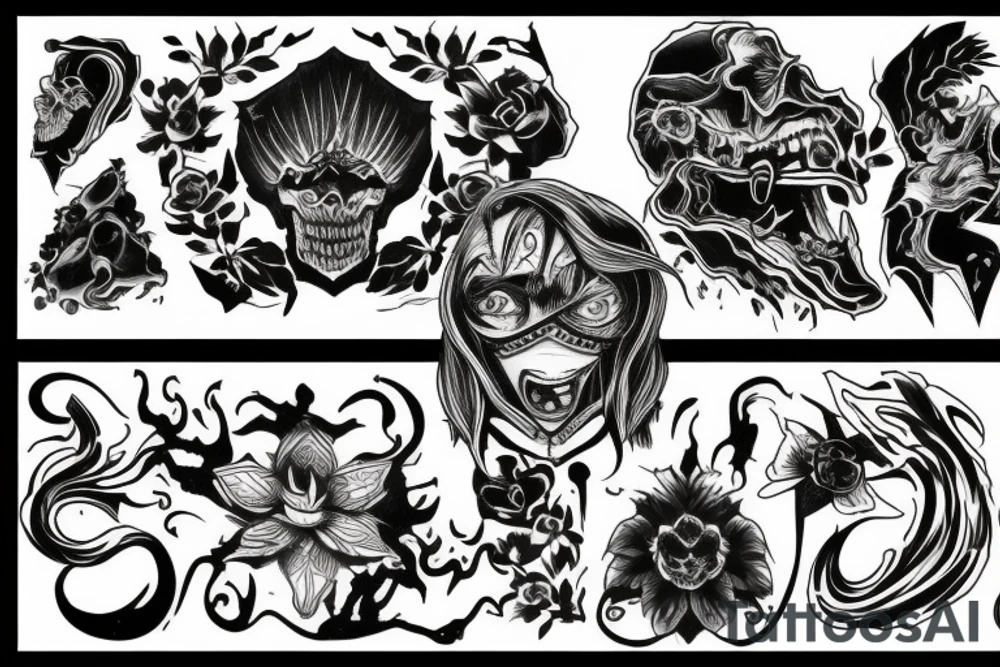 Unreleased rage tattoo idea