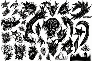 Unreleased rage tattoo idea
