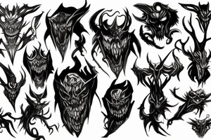 Shadow fiend tattoo idea