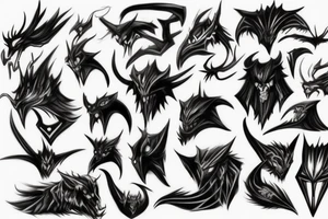 Shadow fiend tattoo idea