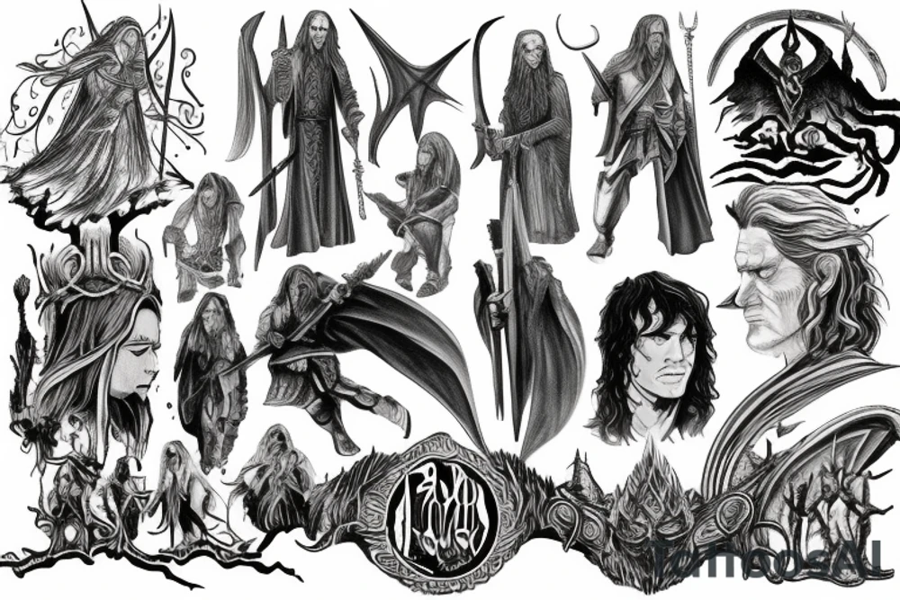 Lord of the rings tattoo idea
