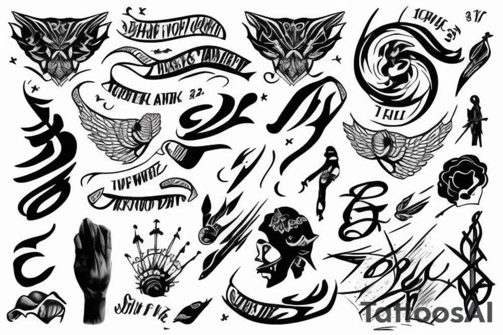 The name of the wind tattoo idea