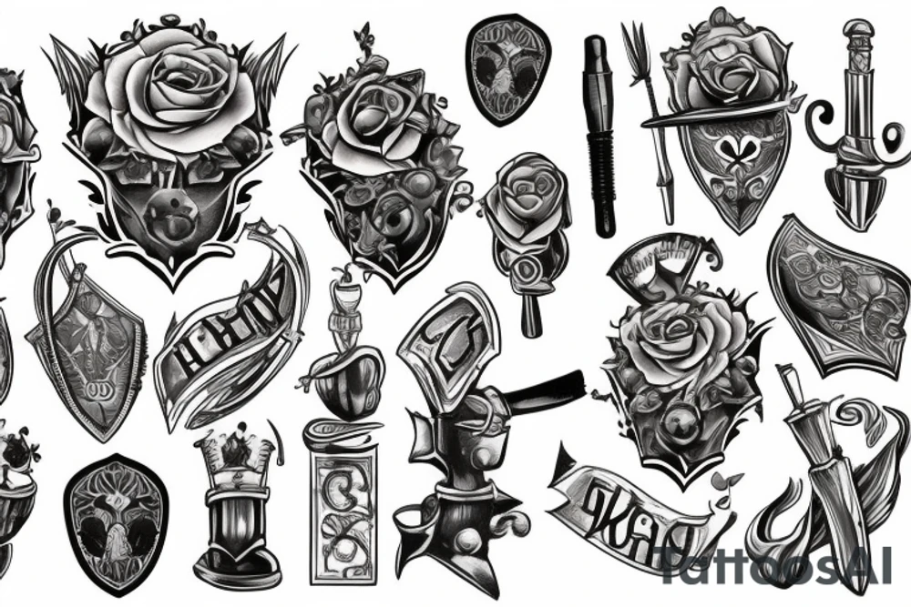 Knight tattoo idea