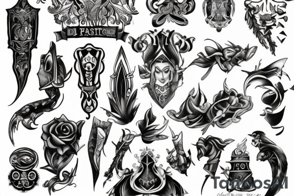Knight tattoo idea