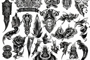 Knight tattoo idea