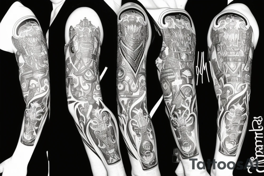 Knight tattoo idea
