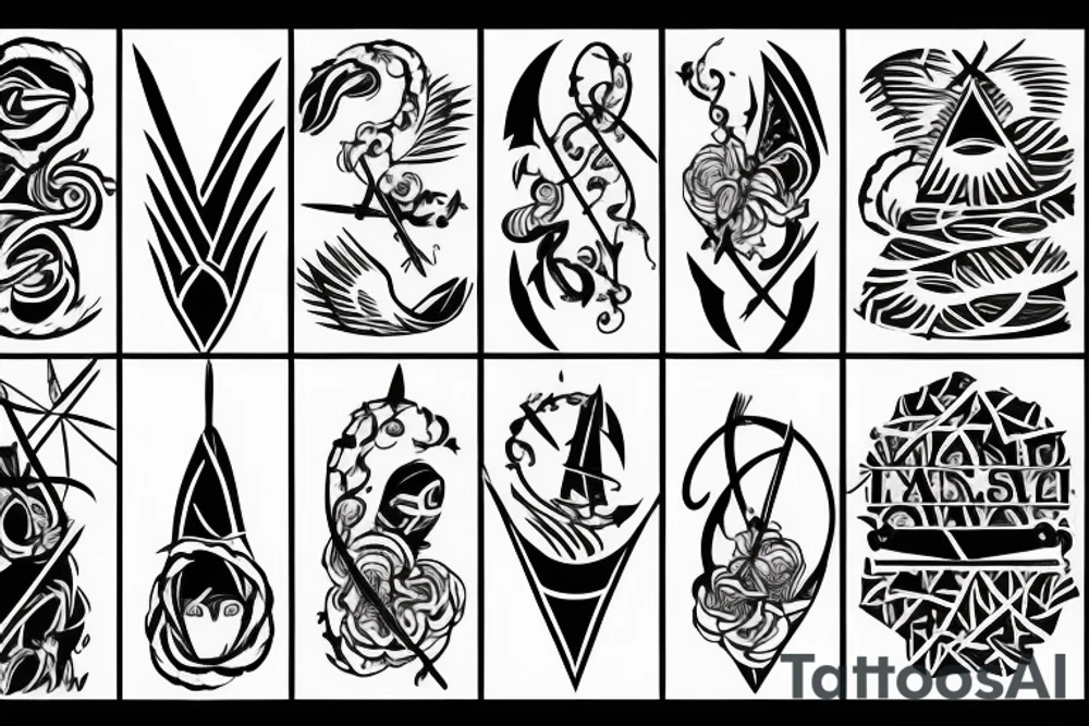 arrow with a time of birth above the arrow tattoo idea