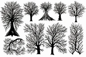 Tree tattoo idea