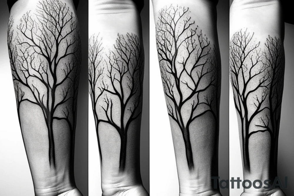 Tree tattoo idea