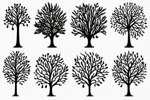 Tree tattoo idea