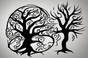 Tree tattoo idea
