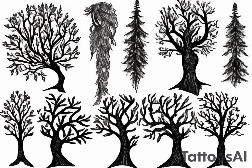 Tree tattoo idea