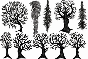 Tree tattoo idea