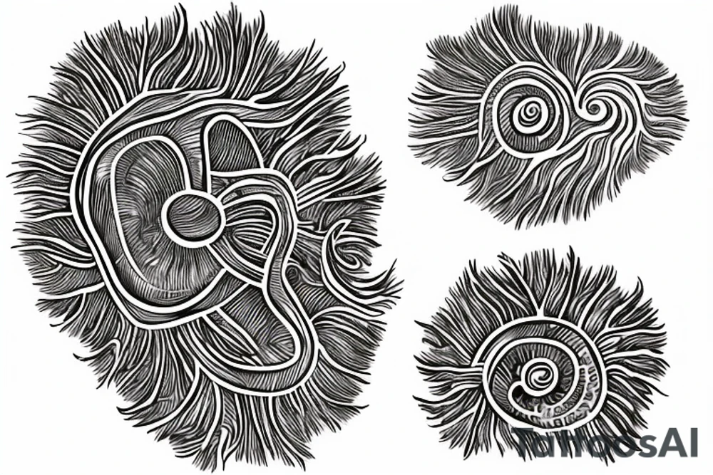 lichtenberg figure tattoo idea