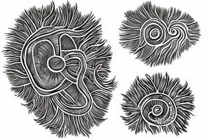 lichtenberg figure tattoo idea