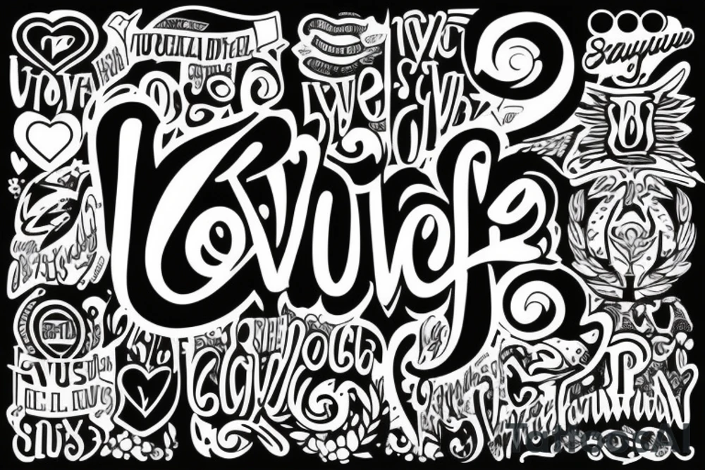 Love Yourz tattoo idea