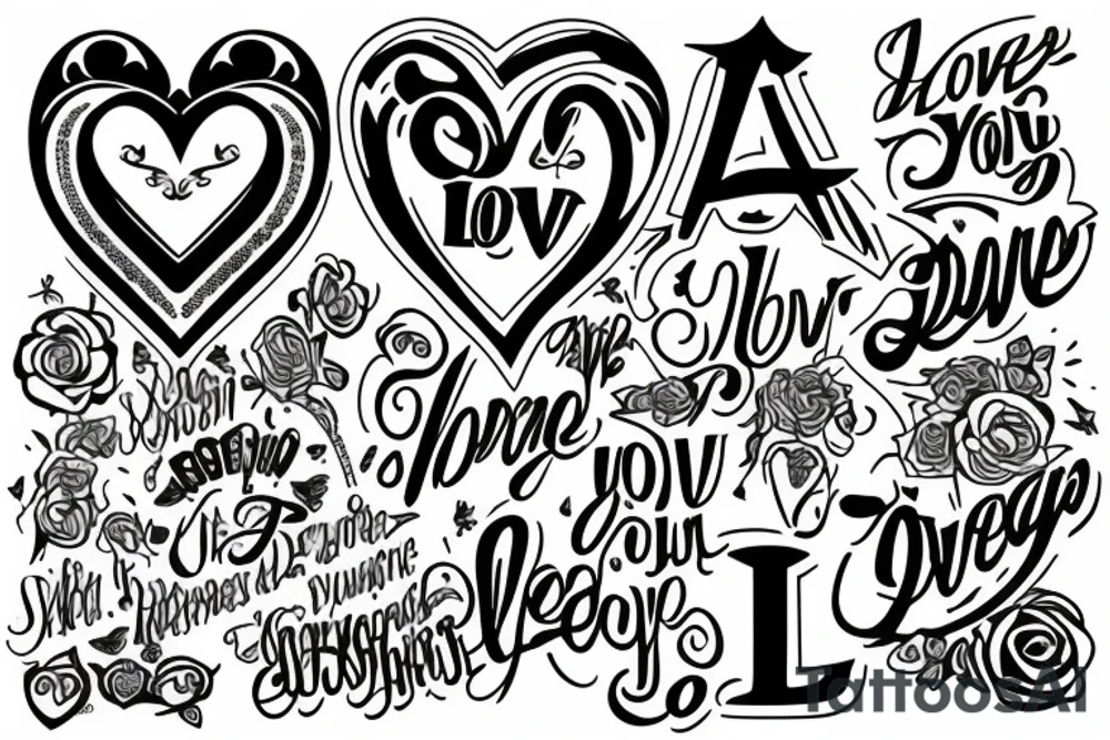 Love Yourz tattoo idea