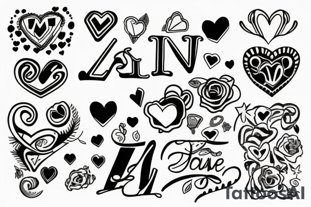 Love Yourz tattoo idea